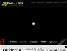 Tablet Screenshot of beatradio.com.ar